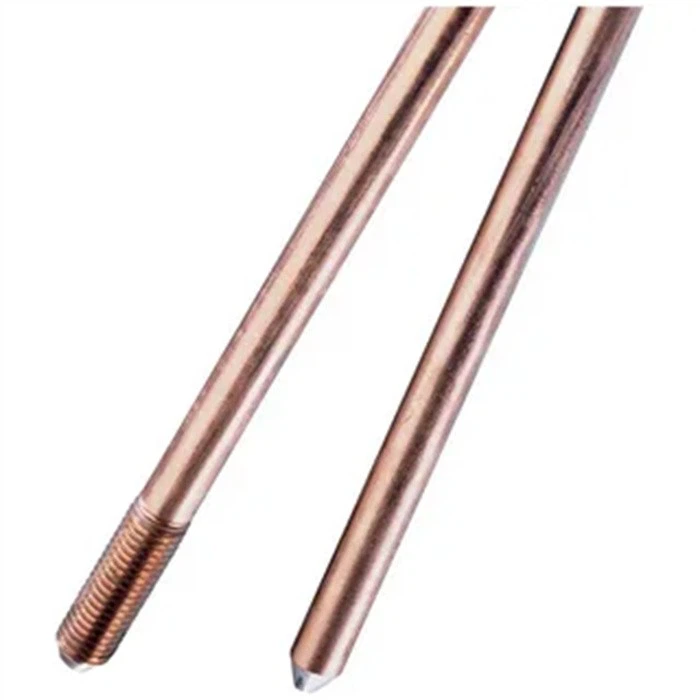 Copper Clad Stainless Steel Grounding Electrode Earth Rod